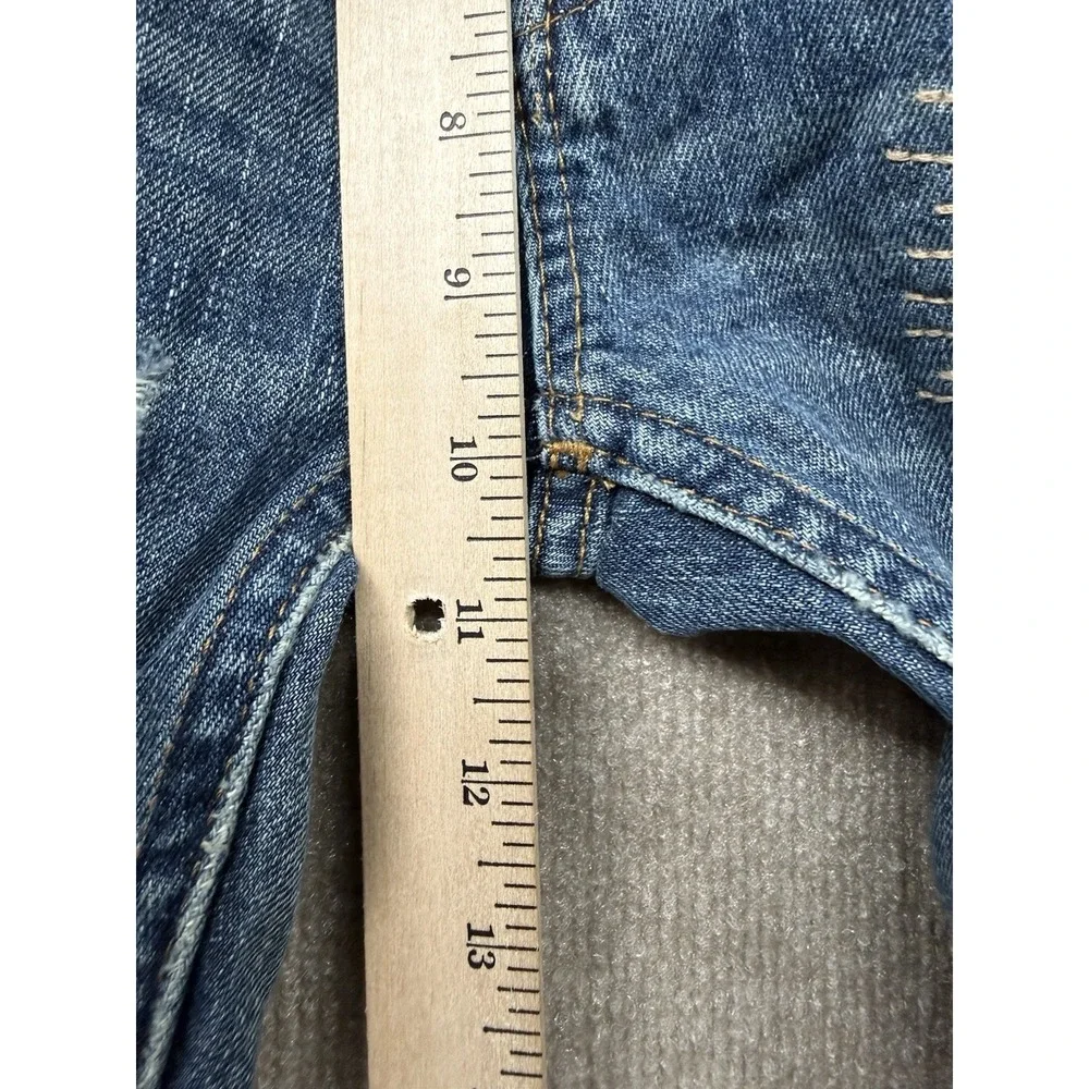 Denim & Supply Ralph Lauren Jeans 31x32 USA Flag Eagle Distressed Slim Vintage - Picture 11 of 16